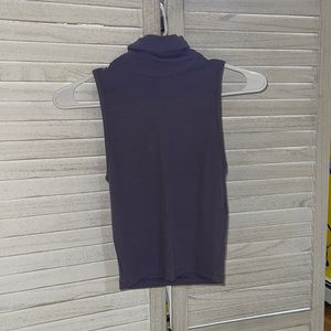 Purple soft, tank top.